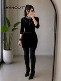 پیراهن مجلسی کوتاه دخترانه و زنانه سنگ دوزی مدل مهتاب